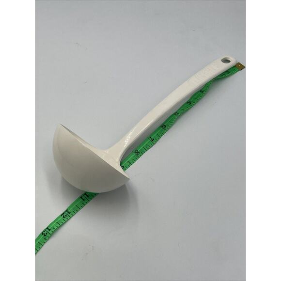 Ultratemp Soup Ladle Nylon White High Temp Plastic Retro Vintage 80s 90s #2109 - Picture 7 of 7